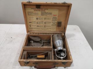 Vintage Speedy Moisture Tester Kit