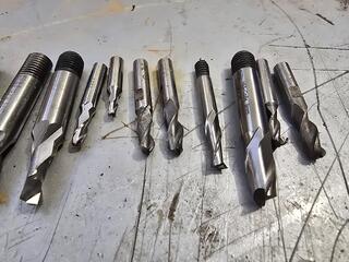Large Lot of End Mills 