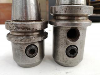 2x LAIP BT40 Tool Holders