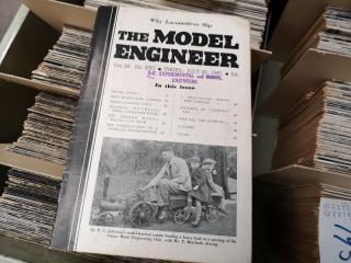 Massive Antique Collection of Model Engineer Magazine, 1930 to 1991