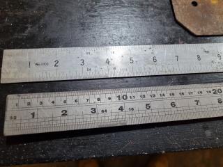 Steel Straight & 90-Degree Rulers