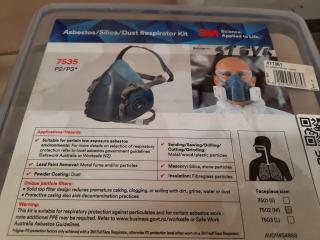 3M 7535 Asbestos/Silica/Dust Respirator Kit