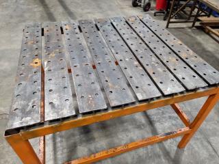 Custom Hravy Duty Steel Workshop Table