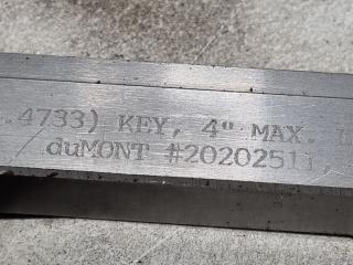 DuMont 12mm Keyway Broach, 1045mm Length