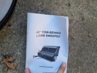 New Tandem Lawn Sweep