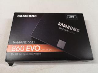 Samsung 2Tb 860 EVO SATA V-NAND SSD 2.5" Storage Drive