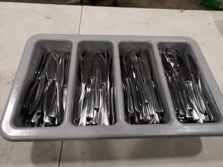 Bulk Tray of Table Knives