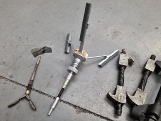Assorted Pullers, Cylinder Polishers, Spring Clamps, & More