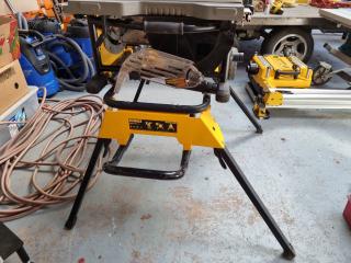 DeWalt 250mm Table Saw w/ Rolling Saw Stand