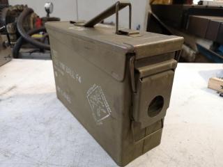 Vintage Military Ammunition Box