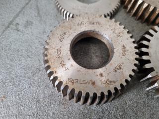 4 x Gear Shaper Cutters