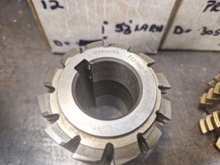 4 x Gear Hobber Cutters