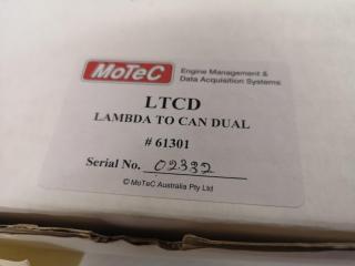 Motec Lambda to CAN Dual Module LTCD4.9