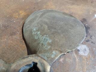 Vintage Brass Propeller