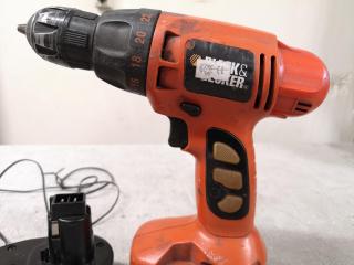 Black & Decker 14.4V Cordless Drill Driver