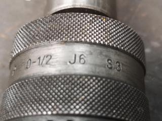 13mm Keyed Drill Chuck w/ No. 4 Morse Taper Shank
