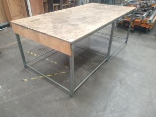 Steel Framed Workbench