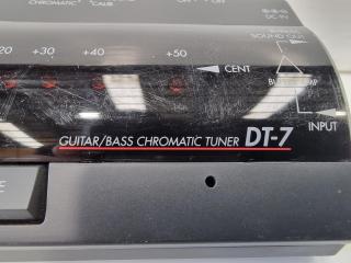 Korg DT-7 Guitar/Bass Chromatic Tuner