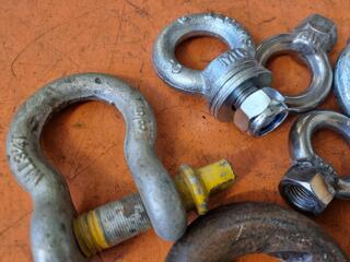 Assorted Lifting Eyes, Bow, & D-Shackles