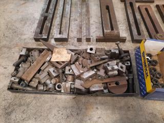 Large Assortment of Mill Lockdown and Other Milling Accessories