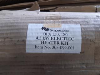 3 x Temperzone 4.5kW Electric Heater Kit (OPA 150, 180)