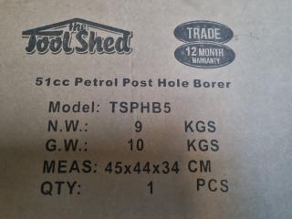 The Tool Shed 51cc Petrol Post Hole Digger