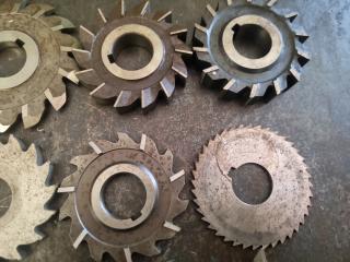 Assorted Milling Machine Blades