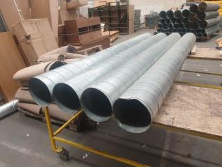 4 x Lengths 250mm Spiral Tube