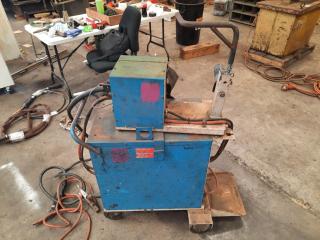 Cigweld Transmig 400 Welder with Transmig 4R Wire Feeder