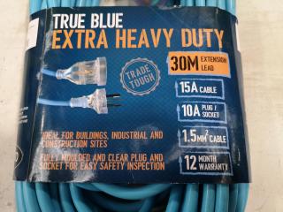 30m Extra Heavy Duty Extension Lead by True Blue