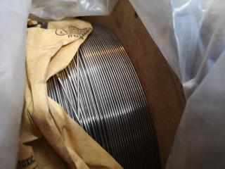 4x Partial Spools of Assorted MIG Welding Wire