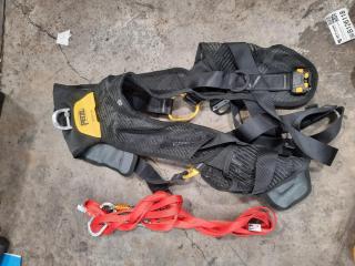 Pair of Petzl Newton EasyJet Fall Arrest Harnesses