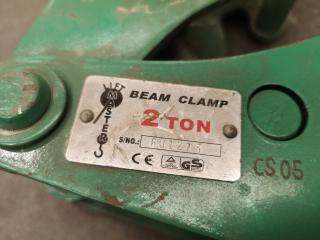 Lift Masters 2-Ton Beam Clamps