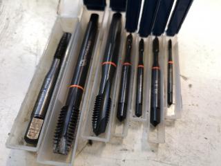 Assorted Jobber Drill Bits & Thread Tappers