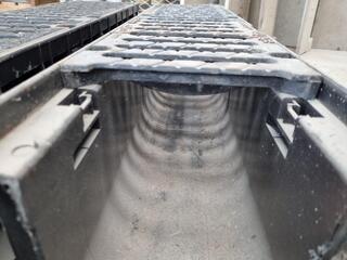 Assorted Outdoor Drainage Gutter Assemblies