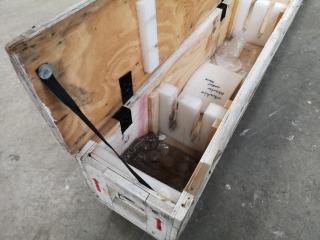 Empty Helicopter Rotor Blade Storage Crate