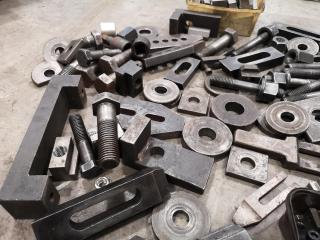 Assorted Mixed Mill Lockdown Components, Parts, & More