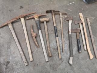 Assorted Vintage Picks & Axes & More