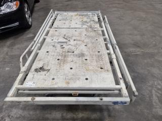 Adjustable Mobile Medical Bed Frame, Faulty