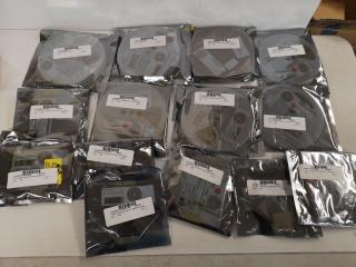 Assorted Electronic Curcit Board Components, Bulk Lot