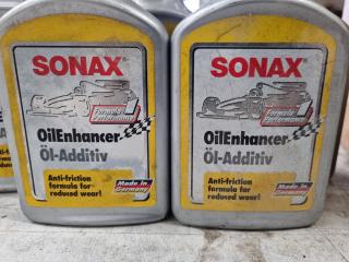Sonax Oil Enhancer & Fuel Injection Cleaner, 16x 250mL Bottles