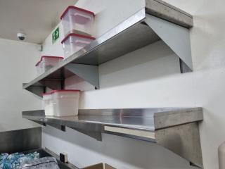 7 x Stainless Shelves