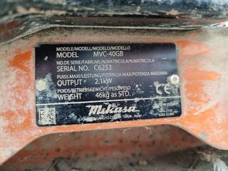 Mikasa 46kg Petrol Plate Compactor