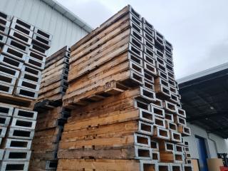 Huge Lot of Wooded Half Pallets/Slippers