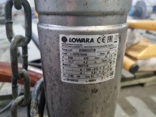 Lowara Stainless Submersible Pump
