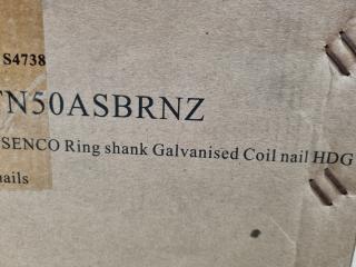 Senco 50x2.87mm Ring Shank Galvanised Coil Nails, 7200x
