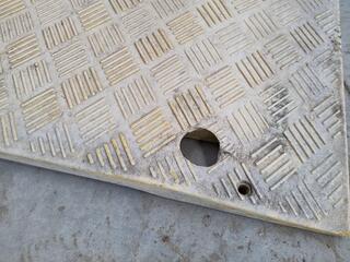 Traffi-Tec Reinforced Plastic Trench Safety Cover / Ramp