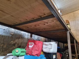 Large 8-Metre Heavy Duty Workbench & Materials Rack
