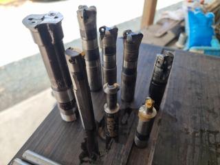 12 Assorted Milling Drills