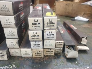 Large Lot of Sunnen Hone Mandrels